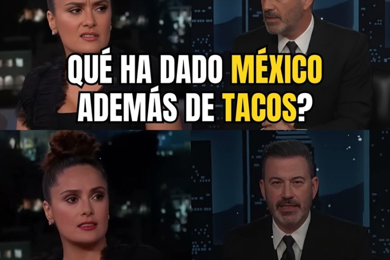 ¿El fin de su carrera? Salma Hayek humilla a Jimmy Kimmel en vivo