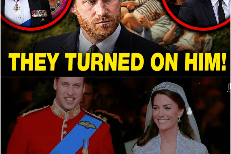 Charles contraataca, William y Kate toman el control: ¡Harry y Meghan se están volviendo irreleva…