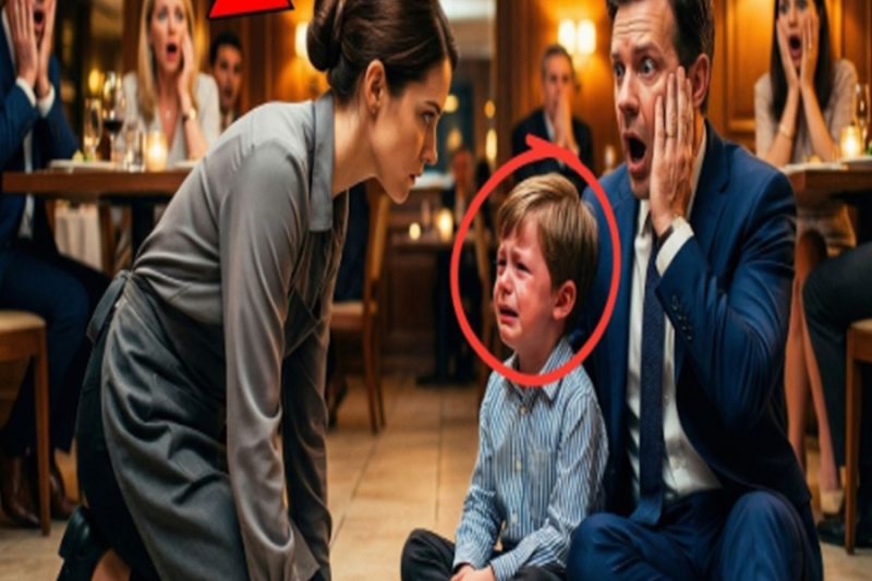 NADIE PODÍA CALMAR AL HIJO DEL MILLONARIO SV CON AUTISMO… HASTA QUE LA MESERA HIZO LO IMPOSIBLE