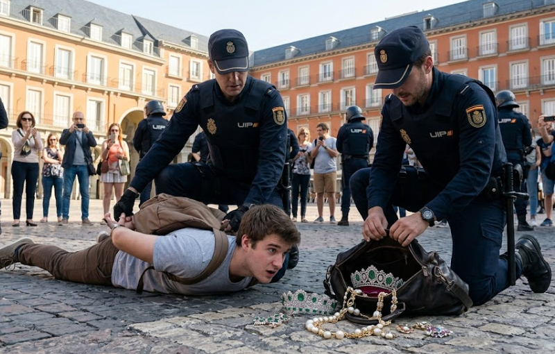 Atrapado en la Red de la Corona: El Calvario del Turista que Ayudó a la Persona Equivocada en la Plaza Mayor