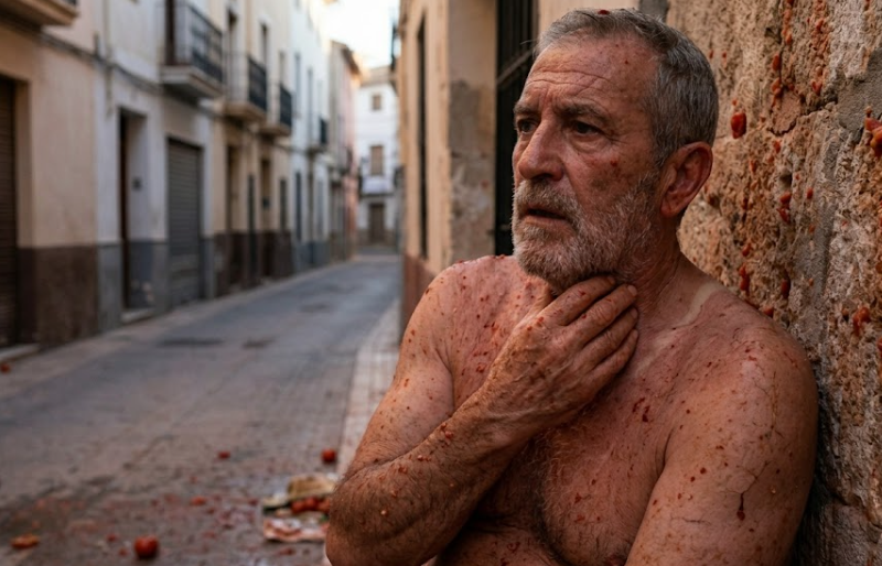 Sombras en la Tomatina: El Crimen Perfecto que el Rojo del Tomate no Pudo Ocultar