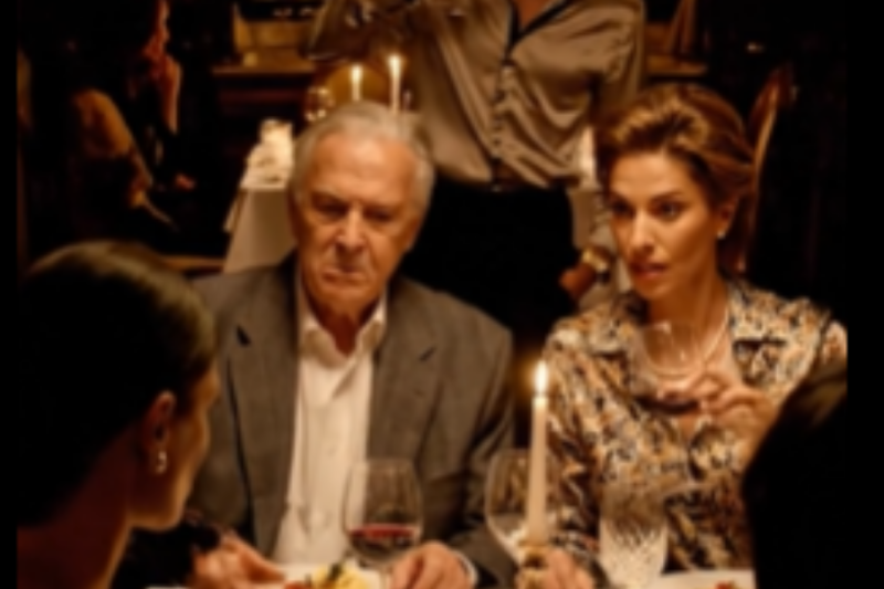 Cena de lujo en Sevilla termina en caos al descubrirse que los padres vaciaron sus cuentas para comprarle una villa al hijo más egoísta