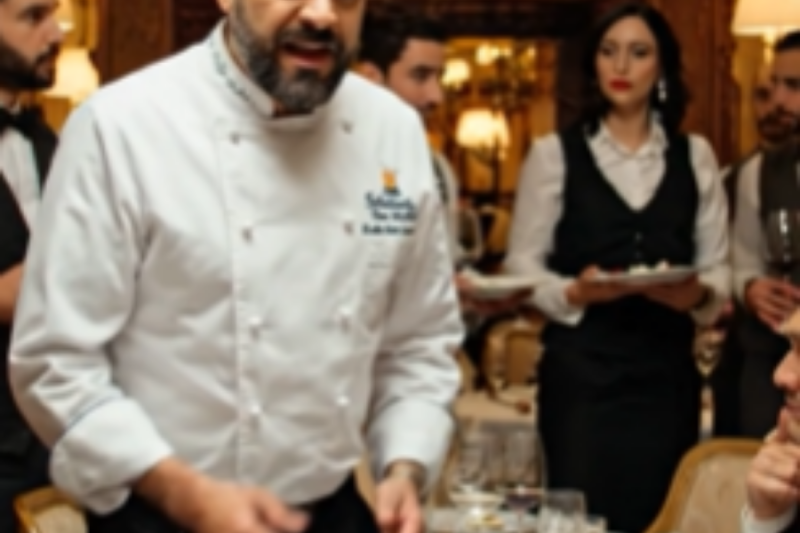 El chef estrella de Madrid confunde los ingredientes del crítico más temido y desata un caos nacional