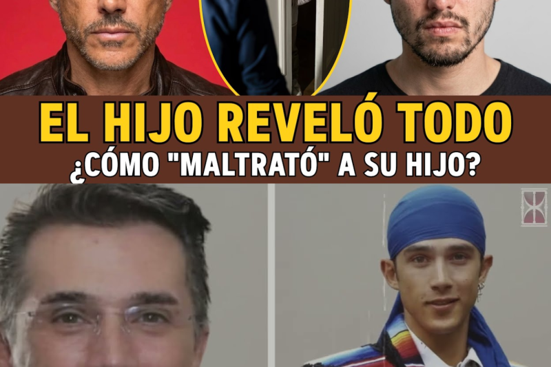 Sergio Mayer: Escándalos, Hipocresía y Traición Familiar… La Verdad Detrás del Abandono de su Hijo VL