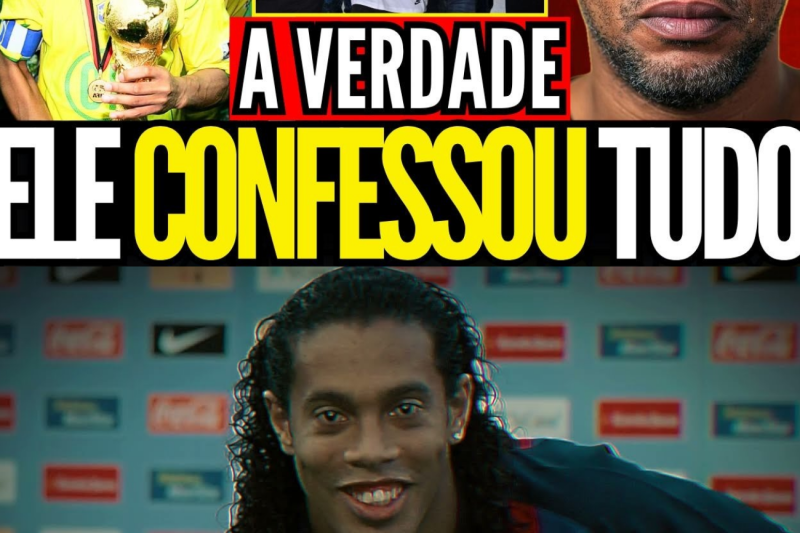 RONALDINHO: A VERDADE VEIO À TONA