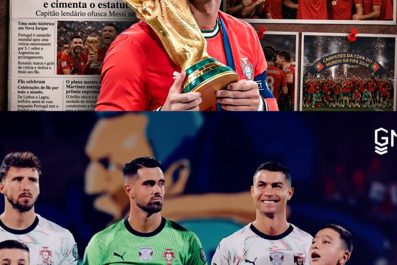 E SE O CRISTIANO RONALDO GANHAR A COPA DO MUNDO DE 2026?