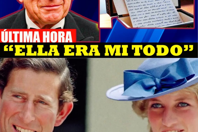 El rey Carlos llora al encontrar una nota en el joyero de la princesa Diana