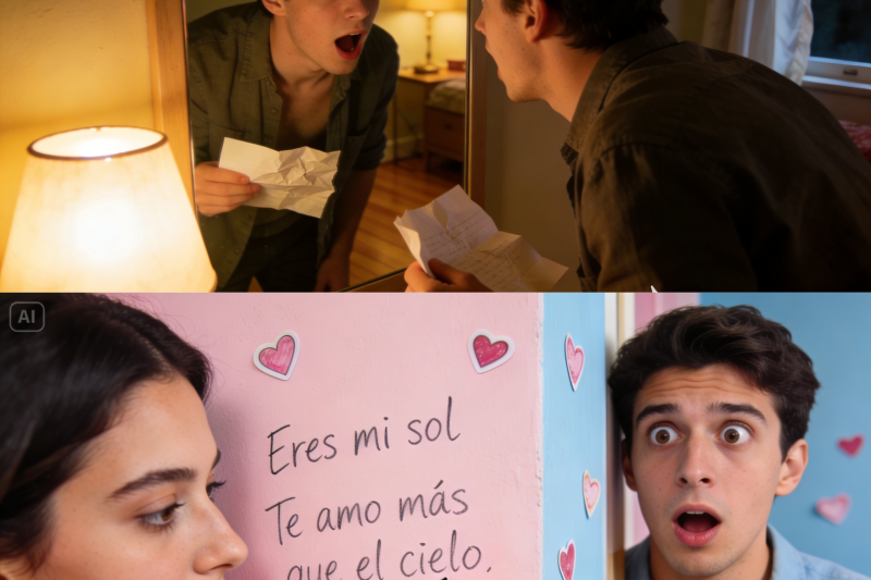Corregí las frases románticas de mi vecino… y terminó invitándome a salir