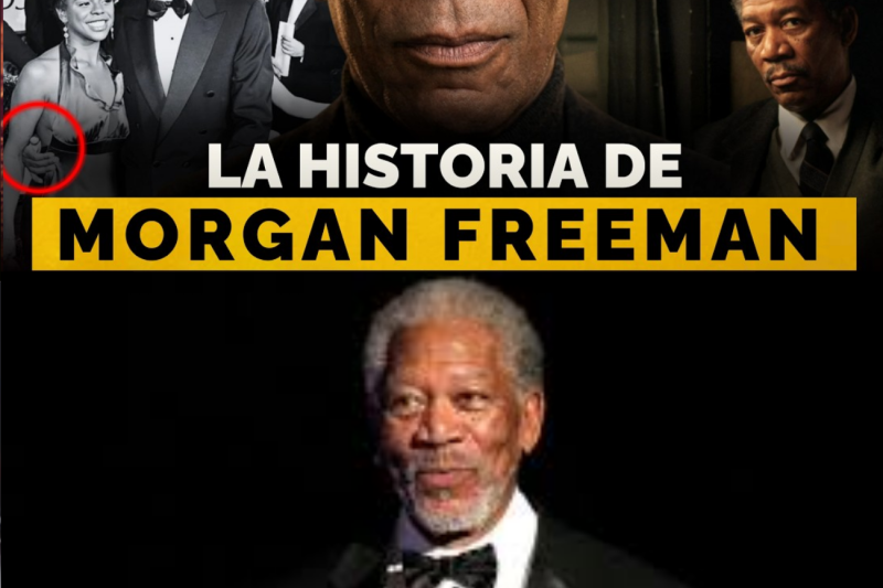 De décadas de rechazo a leyenda mundial: Morgan Freeman