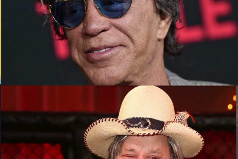 ¿Qué le sucedió a Mickey Rourke a los 73 años? Intenta no llorar al leer esto.