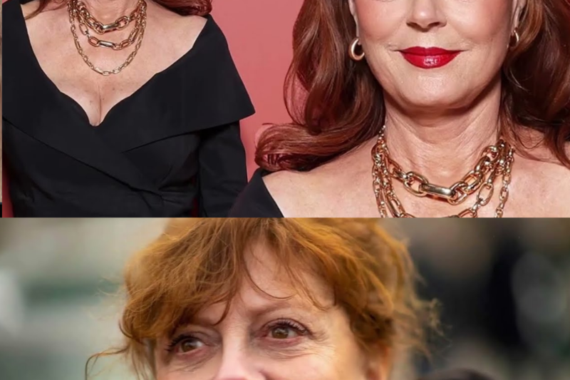 ¿Qué le sucedió a Susan Sarandon a los 79 años? Intenta no llorar mientras lees.
