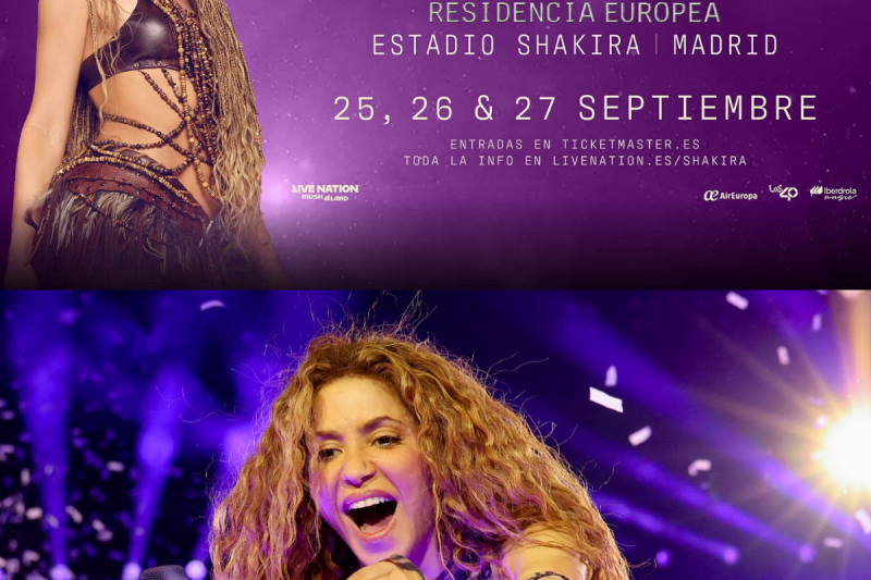 Shakira anuncia un nuevo concierto en Madrid y ya van 12 para 2026: cuándo es y cuándo salen las entradas a la venta