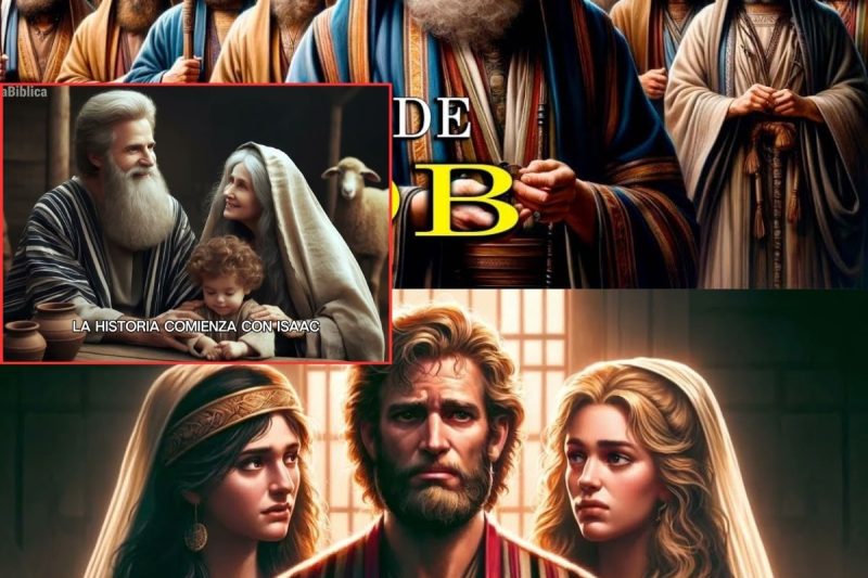 La INCREÍBLE HISTORIA de JACOB el PADRE de las 12 TRIBUS de ISRAEL
