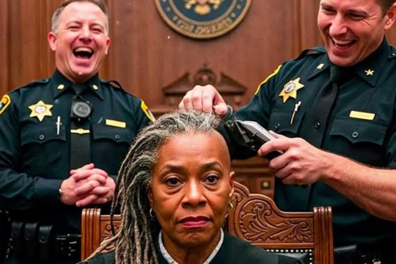 Policías Rapan el Cabello de una Jueza Negra, Sin Saber Que Ella Preside su Caso