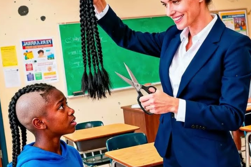 Maestra Le Corta El Cabello A La Chica Negra Equivocada, Sin Saber Que Su Padre Es Un Juez Federal.