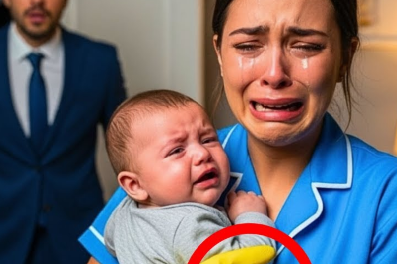 Millonario en shock al ver a su empleada llorando y abrazando a su hijo… la razón te partirá el alma