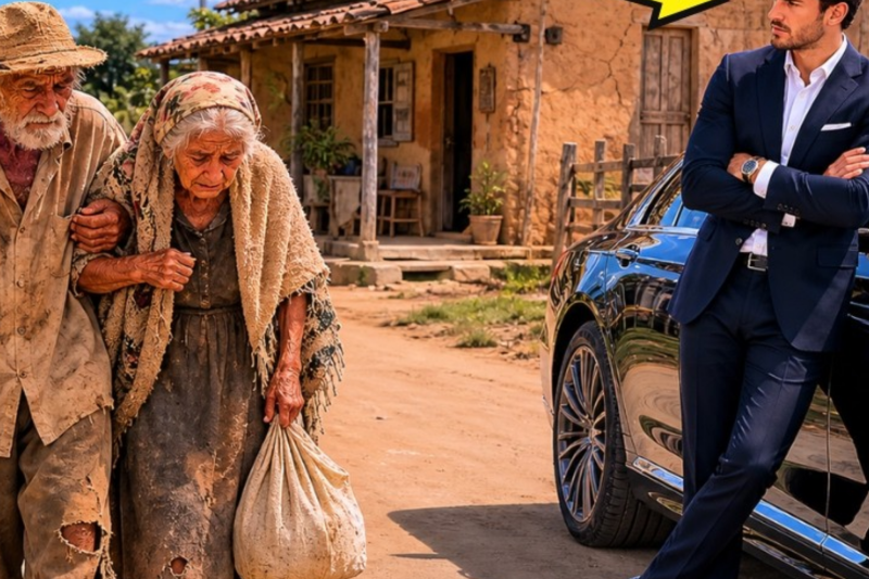 EL MILLONARIO ACOGE A UNA PAREJA DE ANCIANOS ABANDONADOS, PERO LA VERDAD SORPRENDE A TODOS