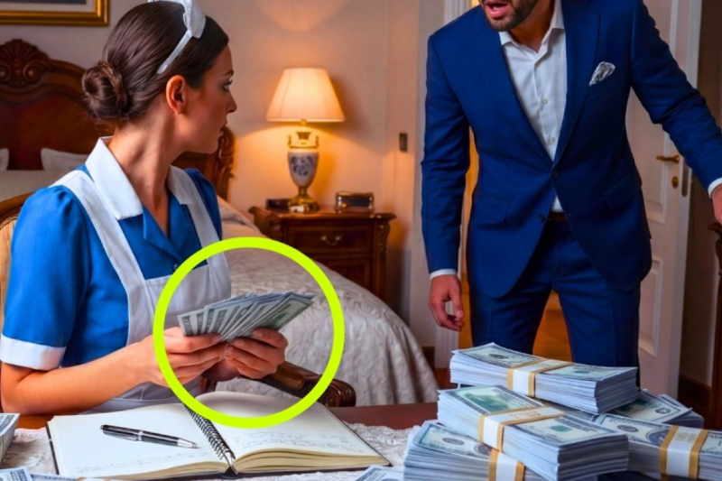El Millonario Arruinado Llegó Antes a Casa… y lo que Vio Hacer a su Limpiadora lo Dejó Sin Aliento