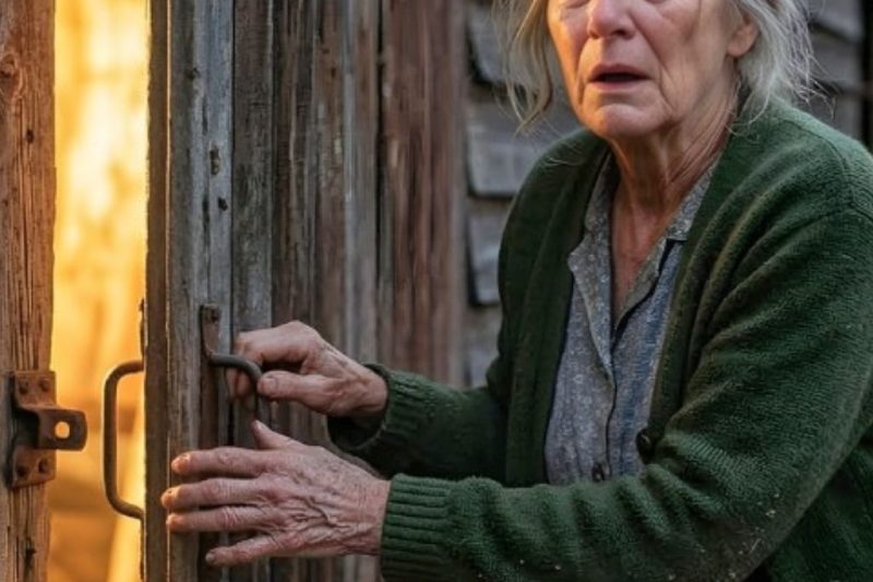 Abandonada a los 73 años y sin nada, abrió el galpón cerrado de su difunto esposo… y todo cambió