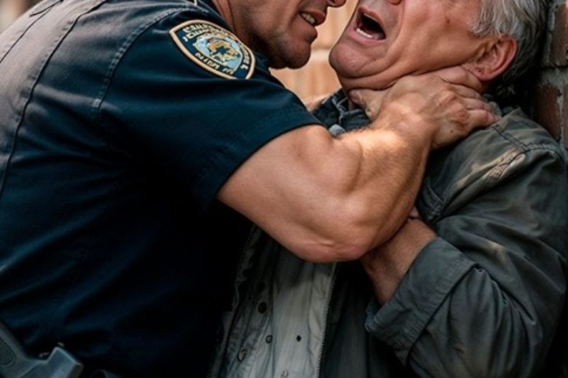 Un Policía Estranguló a un Veterano Anciano — Pero Nunca Esperó que Chuck Norris Interviniera