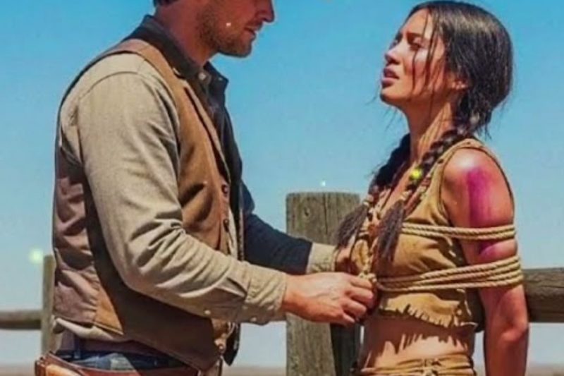 El Vaquero La Encontró Atada a Su Cerca… Pero Lo Que La Mujer Apache Dijo Después Cambió Todo