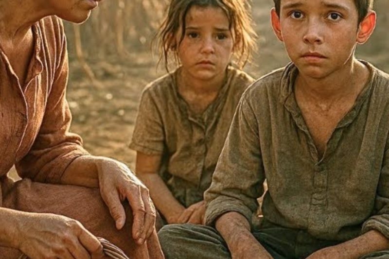 Una Madre Descalza Encontró A 5 Niños Llorando En El Campo — Nadie Más Preguntó Por Ellos