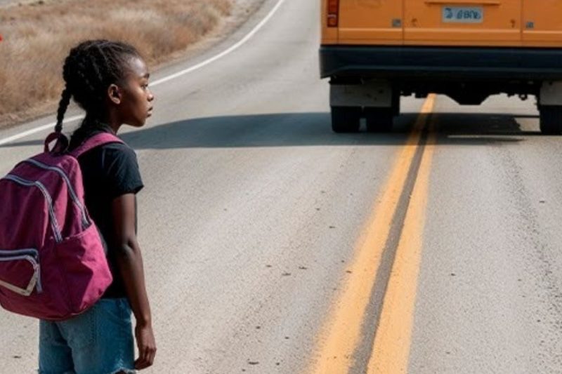 A Bus Driver Kicks a Small Black Girl Out on a Deserted Highway, What Happens Next Will Shock You
