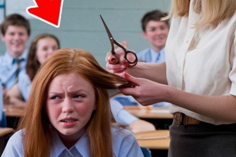 Teacher Cut Chuck Norris’ Daughter’s Hair, But When Her Father Arrived…