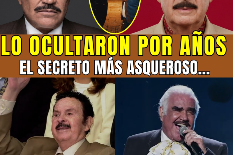 Vicente Fernández: El ASQUEROSO Secreto que lo Unía a Antonio Aguilar… Nadie Debía Saberlo Jamás
