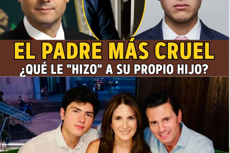 Enrique Peña Nieto: Su Doble Vida… El ASQUEROSO Secreto del Hijo que Ocultó por PODER.
