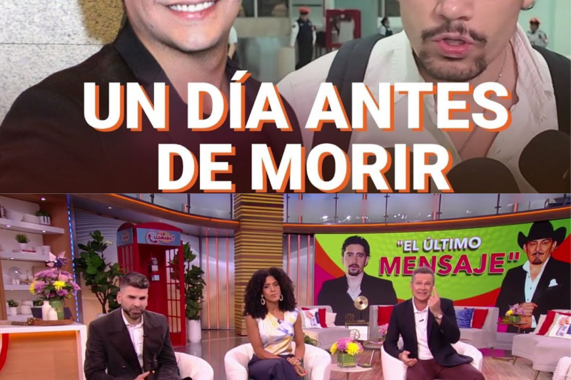 La Estremecedora Confesión de Alex Fernández: Su Última y Secreta Conversación con Julián Figueroa Horas Antes de la Tragedia