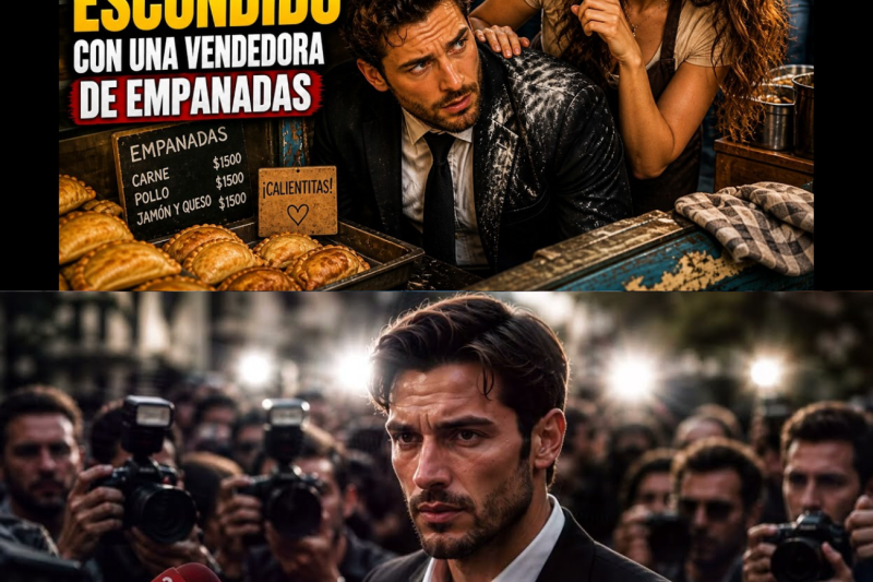 EL CEO QUE HUÍA DE UN ESCÁNDALO Y TERMINÓ ESCONDIDO CON UNA VENDEDORA DE EMPANADAS.