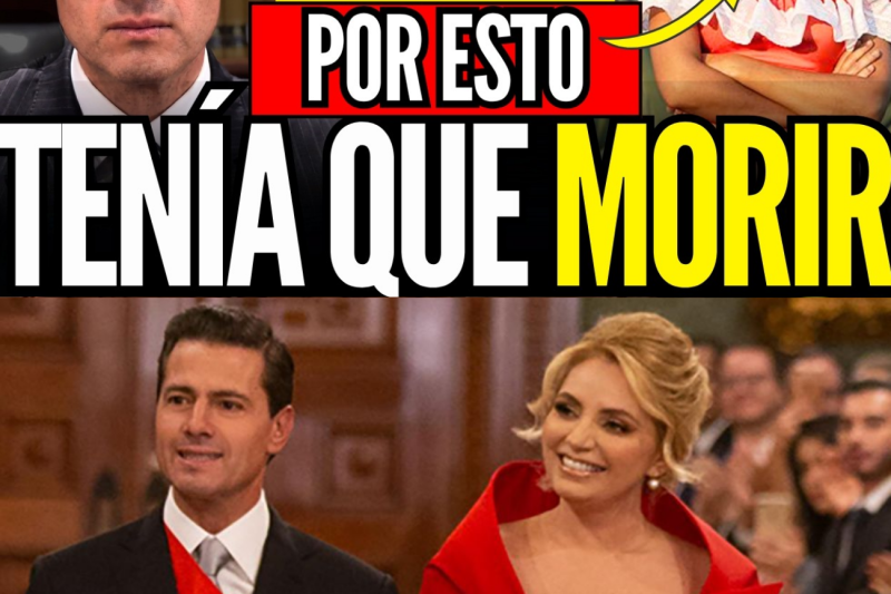 El Asqueroso Secreto que le costó la Vida a la esposa de Peña Nieto (LA GAVIOTA)