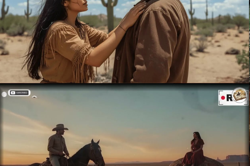 La mujer apache： ＂Noche y día te quiero,＂ susurró, y el vaquero se quedó sin aliento