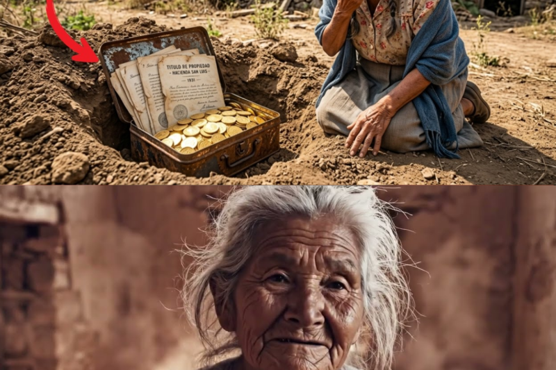 Una mujer humilde compró un rancho viejo por $11 — Lo que había enterrado nadie lo creería