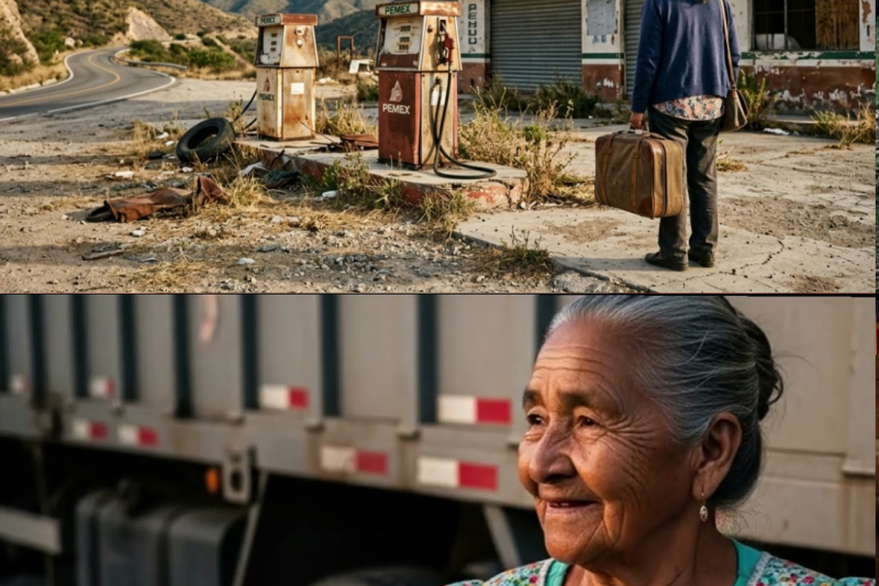 Él la abandonó a los 58 y le robó la casa — Así que reabrió la gasolinera del padre y lo humilló