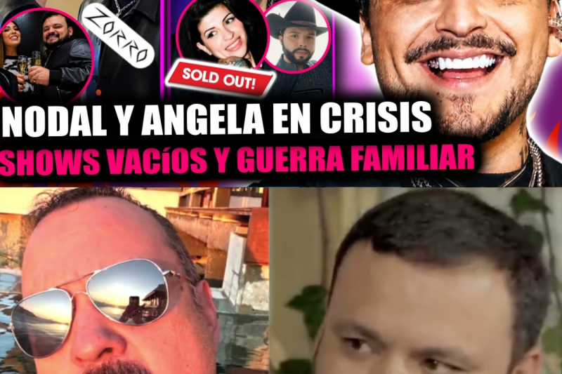 ¡ÁNGELA AGUILAR Y NODAL EN CRISIS POR PEPE CANCELA TODO! ¡CAZZU LOS HUMILLA EN VIVO CON SOLD OUT!