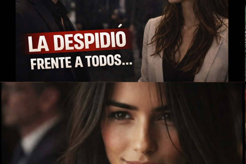 LA DESPIDIÓ DELANTE DE TODOS… PORQUE NO PODÍA CONTROLARSE CON ELLA