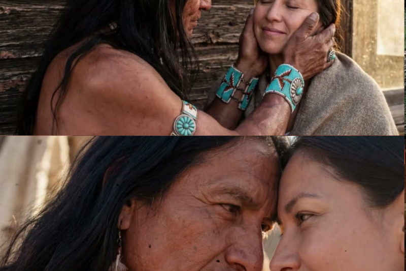El pueblo obligó al apache a pasar el invierno con su “solterona” — pero el amor derritió lo que .