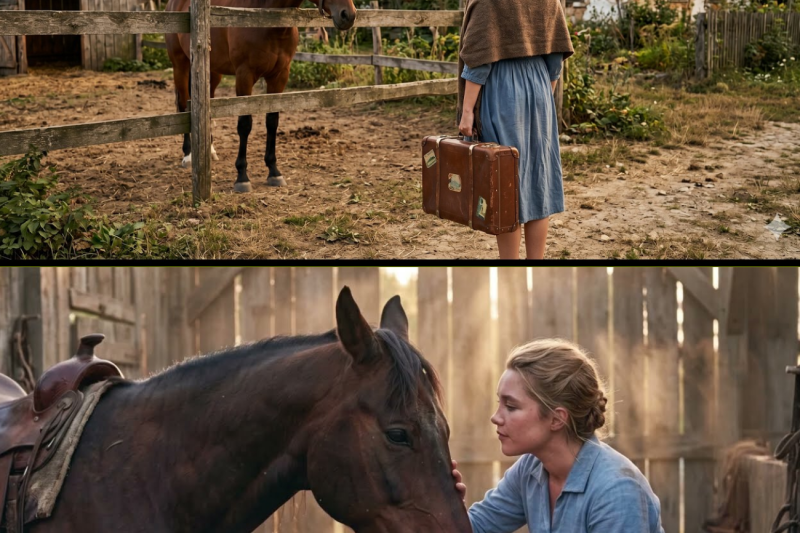 TRAICIONADA Y HUMILLADA, COMPRÓ UN PEQUEÑO RANCHO CON UN CABALLO CANSADO… Y DECIDIÓ NO RENDIRSE