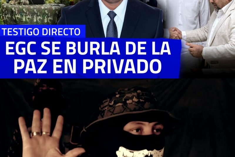 ¡Crónica de un Engaño Monumental! Los Audios Secretos que Exponen la Falsa Paz del Clan del Golfo