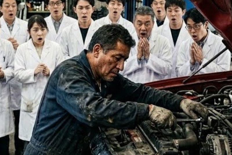 13 INGENIEROS JAPONESES FALLARON… HASTA QUE UN MECÁNICO LATINO DETECTÓ EL VERDADERO PROBLEMA