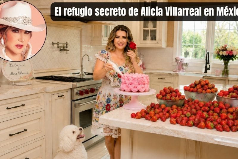 El refugio secreto de Alicia Villarreal en México — lujo, escándalos y heridas que nunca cerraron.