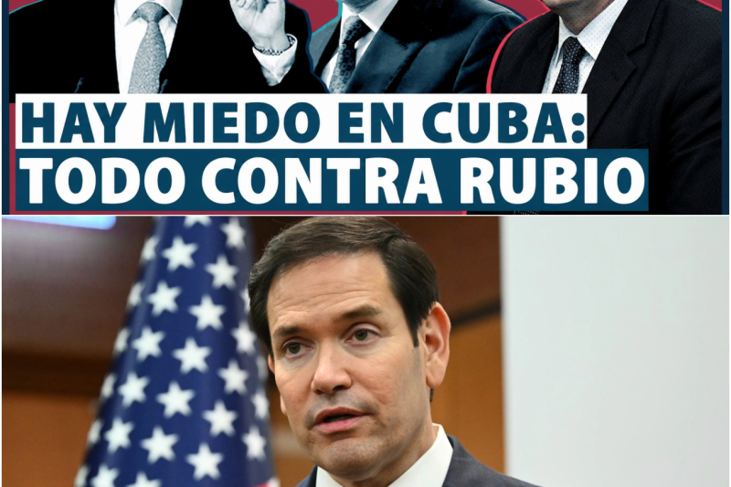 El régimen cubano lanza su mayor ofensiva propagandística contra Marco Rubio mientras la isla se hunde en la miseria y el hambre