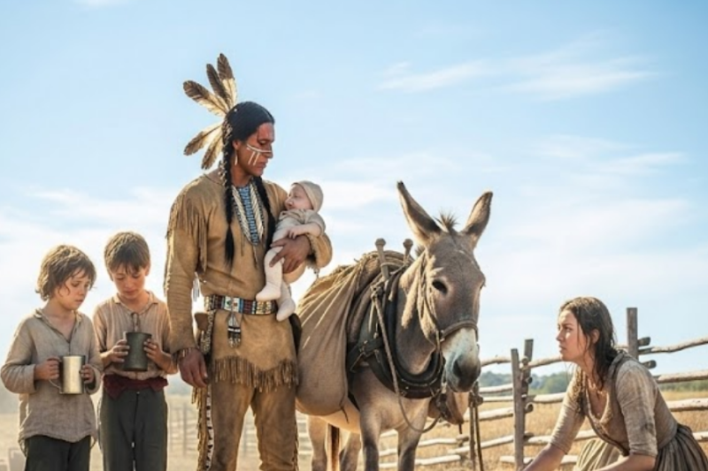 Hay agua limpia para beber —preguntó el Apache al sol Lo que ella hizo lo cambió todo