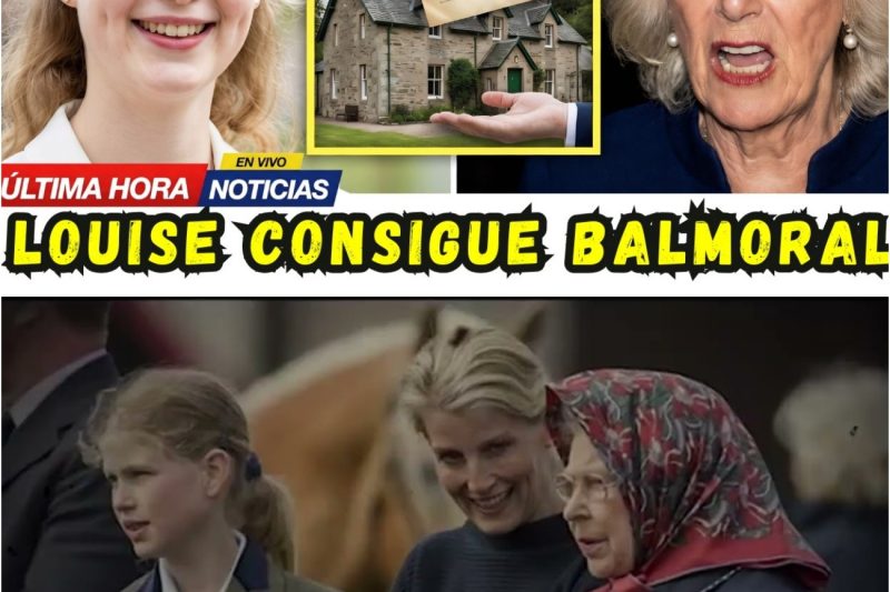 Lady Louise hereda Balmoral Cottage: William toma el relevo y Camilla queda completamente excluida.