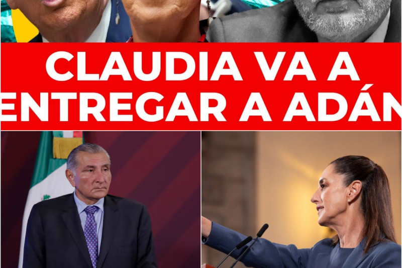 La caída de los intocables: El asedio de Estados Unidos acorrala a Adán Augusto López y desata negociaciones secretas en el corazón del gobierno de Claudia Sheinbaum