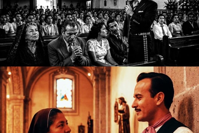 Pedro Infante Levantó la Mano Cuando El Coro De La Iglesia Perdió a Su Estrella — Lo Que Cantó Dejó –