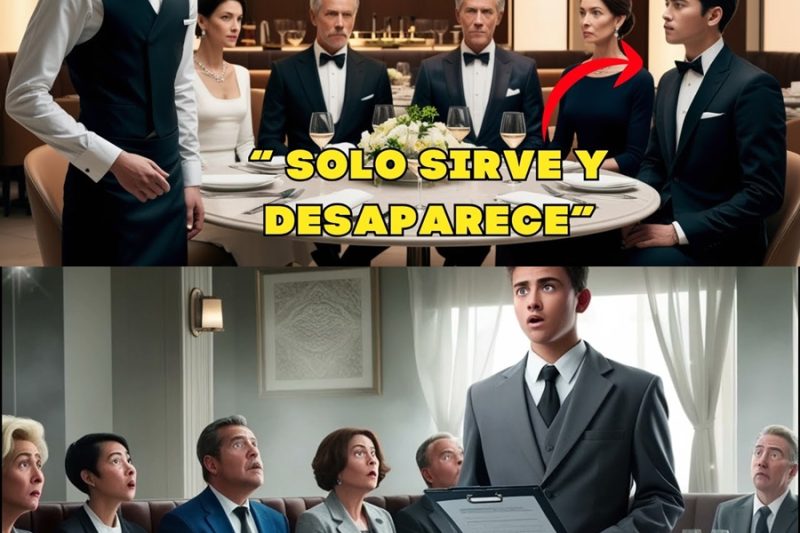 Mesero es HUMILLADO por Familia RICA, SIN saber que era el DUEÑO