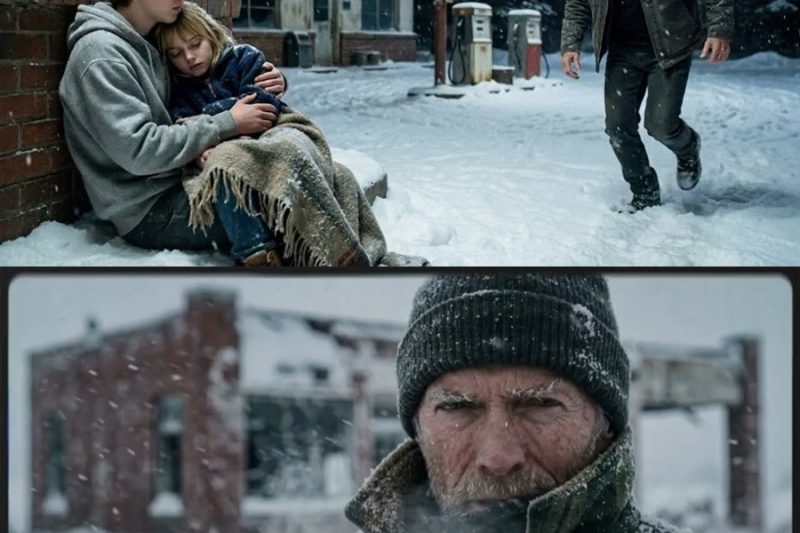 Clint Eastwood Halló 2 Niños SOLOS en la Nieve y les CAMBIÓ la Vida Para Siempre